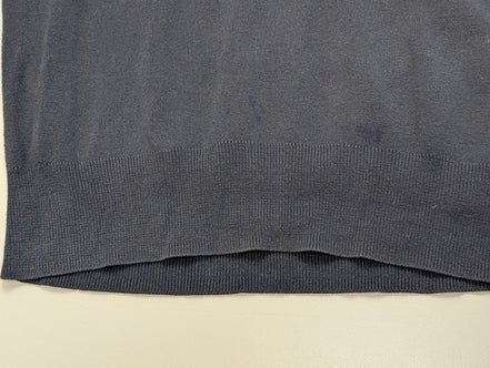 Pull Fin Polo Ralph Lauren Bleu Marine Col V Taille L Logo Rouge | 544WSR