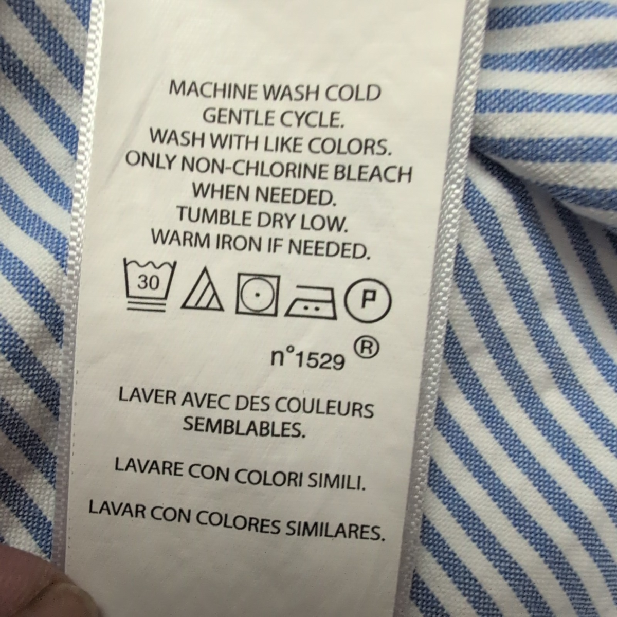 Chemise Ralph Lauren S Bleue Rayures Logo Bleu Manches Courtes