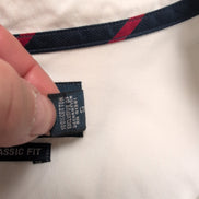 Chemise Ralph Lauren 4XL Blanche Manches Courtes Classic Fit Logo