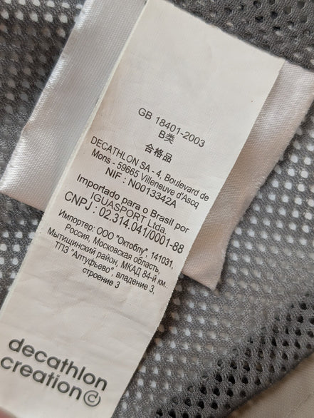 Blouson Pare-Pluie Étanche DECATHLON Beige Crème - Taille M - Capuche État Neuf