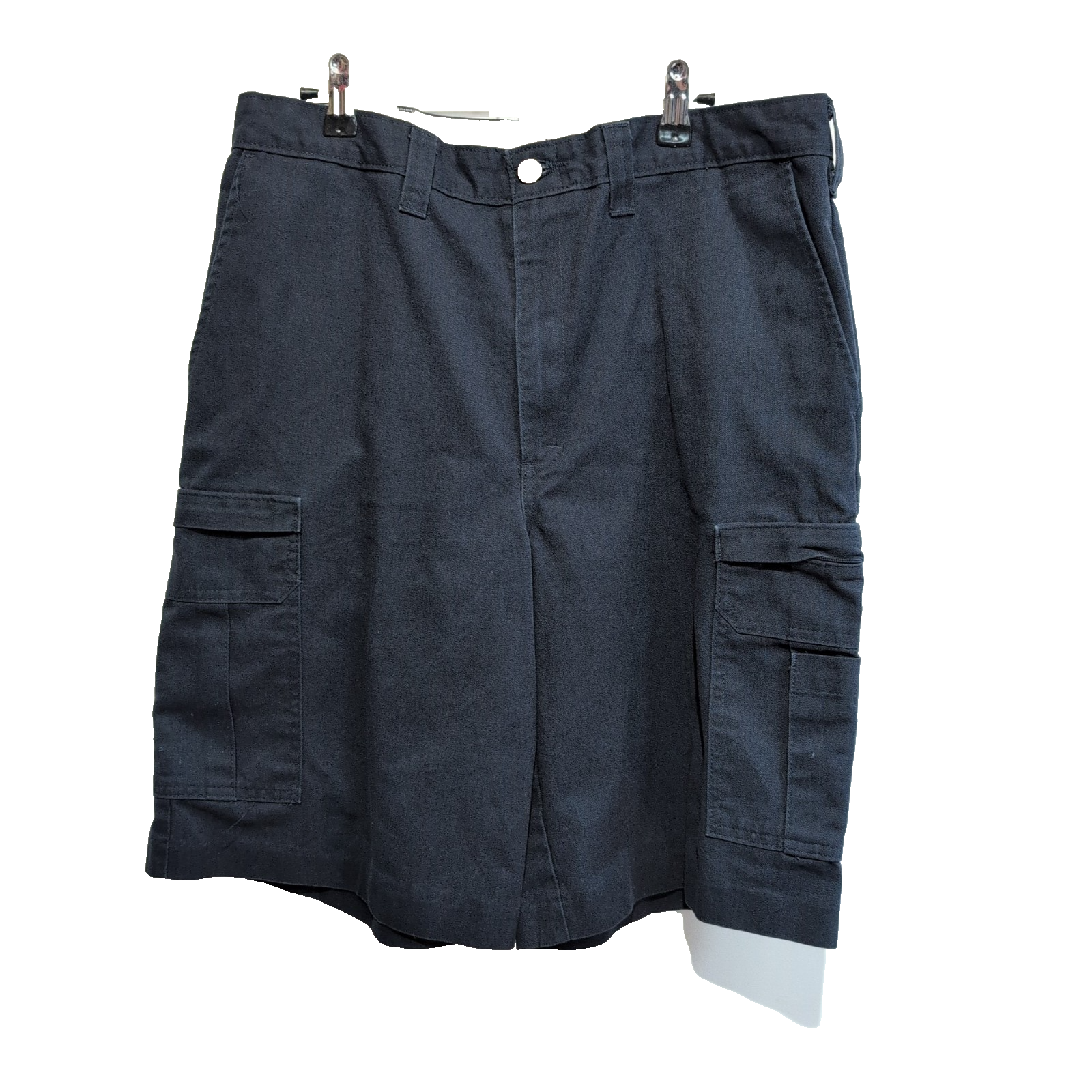 Short Dickies Cargo Bleu Marine Homme W34 Multi Poches Coupe Droite TBE