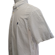 Chemise Polo Ralph Lauren Shirt L Seersucker Manches Courtes Classic Fit BD