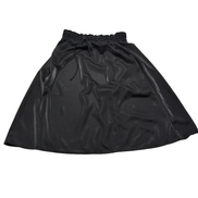 Jupe Femme Taille XL Christy Noire Satinée Stretch Neuve avec Étiquette