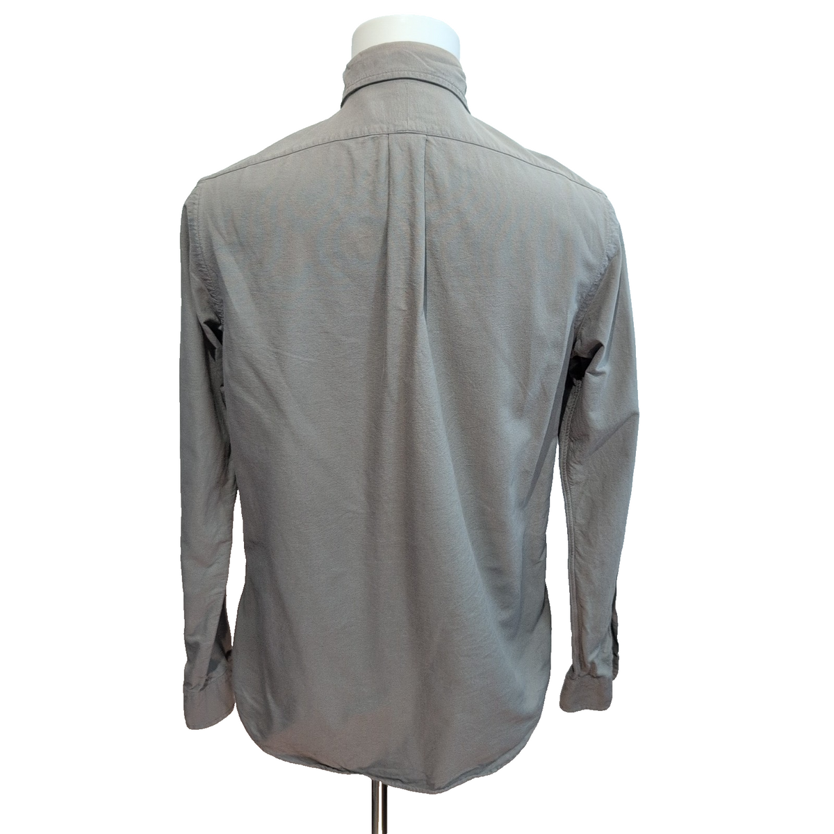 Chemise Ralph Lauren S Gris Taupe Uni Logo Noir Philippines manches longues