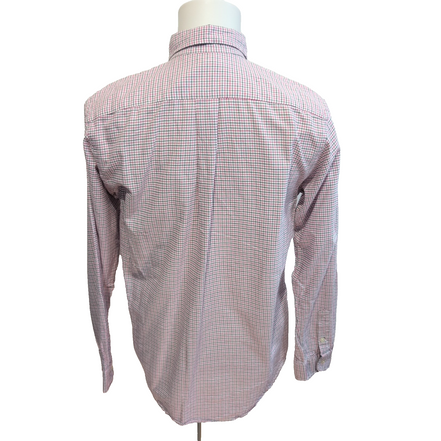 Chemise Ralph Lauren Junior XL 18/20 Carreaux Rose Noir Logo Noir