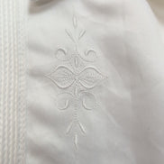 Chemise Hawaïenne Scorpio USA L Gris Satiné 4 Poches Panama Brodée