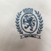 Chemise Tommy Hilfiger Vintage Blanche Écusson Brodée Taille M