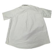 Chemise L.L. Bean à rayures vertes manches courtes taille XXL #85e