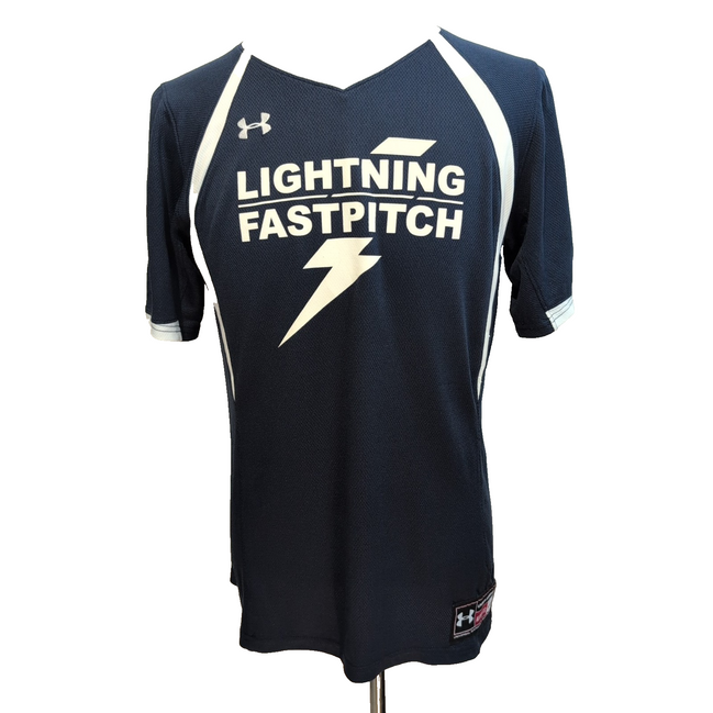 Maillot Under Armour M Lightning Fastpitch N°6 Logo Brodé Polyester