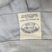 Chemise Brooks Brothers Supima Coton XL XXL Slim Fit Bleu Clair Une Poche