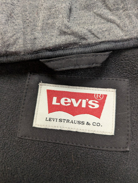 Levi's Blouson Veste Polaire Imperméable Marron Foncé L TBE | 287BSR