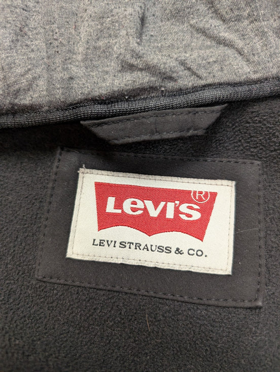 Levi's Blouson Veste Polaire Imperméable Marron Foncé L TBE | 287BSR
