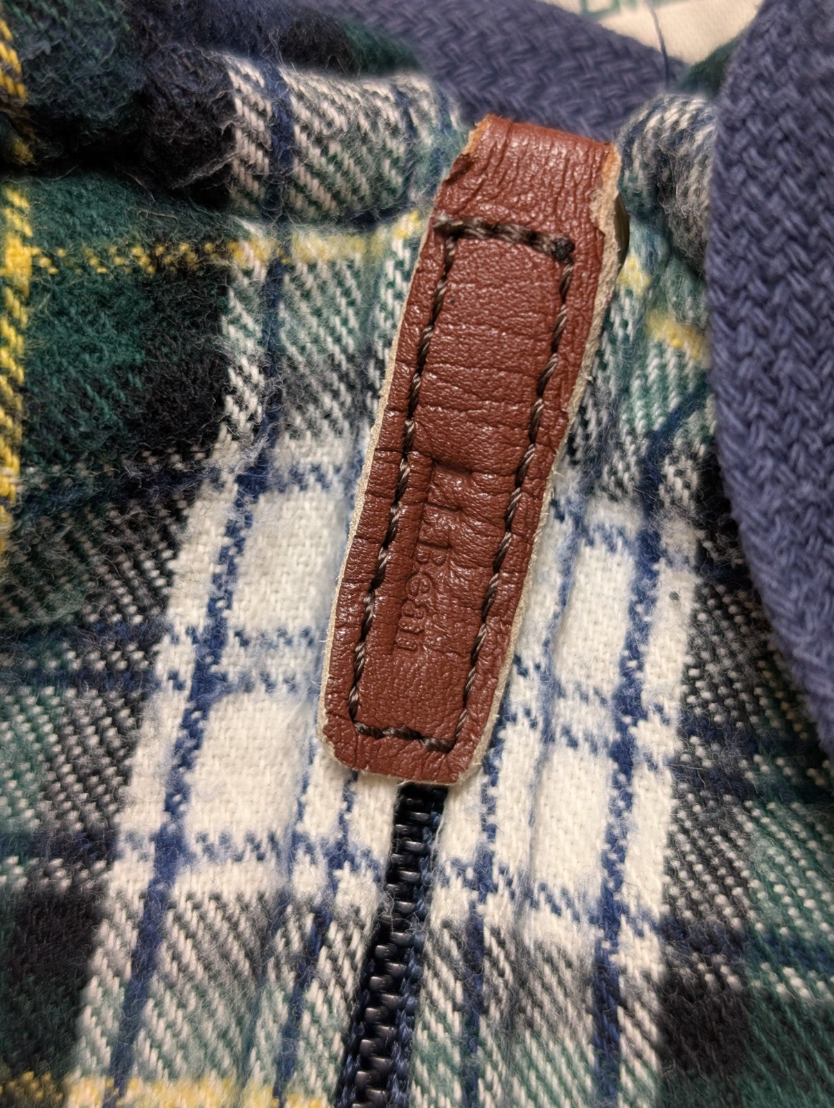 L.L. Bean Flanelle Capuche Zippée Surchemise Veste Bûcheron XL |322S