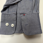 Chemise Tommy Hilfiger Bleu à Motifs Matière Stretch - Taille 2XL/3XL