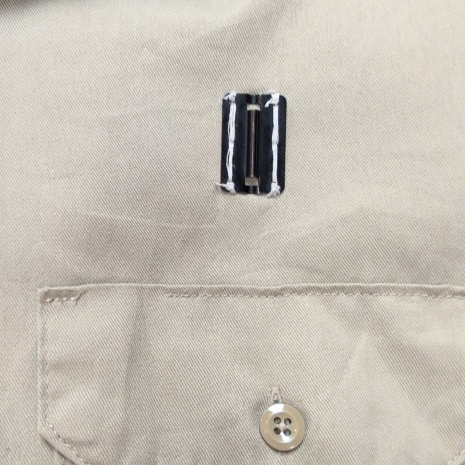 Chemise Dickies Workwear XXL Beige Crème Manches Courtes manches courtes
