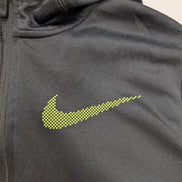 Veste à capuche Nike Noir Jaune Fluo Rouge Taille S/M (Mesures réelles)
