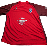 T-shirt Nike Dri-Fit Jersey Vintage Rouge Logo Brodé - Taille XL
