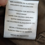 Chemise LEVI'S Marron Coton Stretch Manches Longues - Taille L