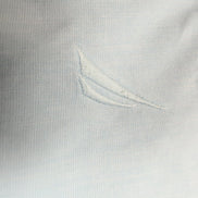Chemise Nautica Bleu Clair Two Ply 80s Manches Longues Taille XXL 3XL