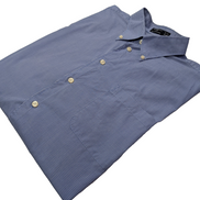 Chemise Nautica bleu uni taille XL #136msch