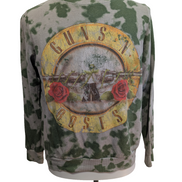 Sweat Guns N' Roses Vintage Style - Logo Appetite for Destruction - Tie-Dye Camo
