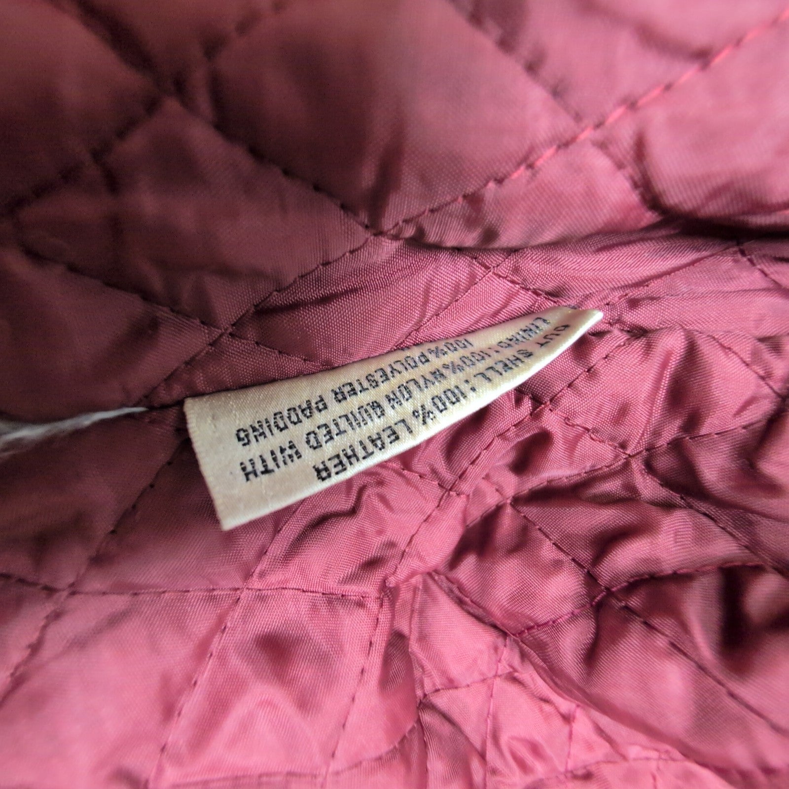 Veste Cuir Femme Bordeaux Berman's 14 L Doublure Amovible Vintage |51c