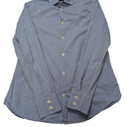 Chemise Armani Jean bleu uni taille M #265m