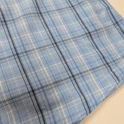 Chemise Tommy Hilfiger Manche Courte Bleu Ciel Carreaux Taille XXL Une Poche