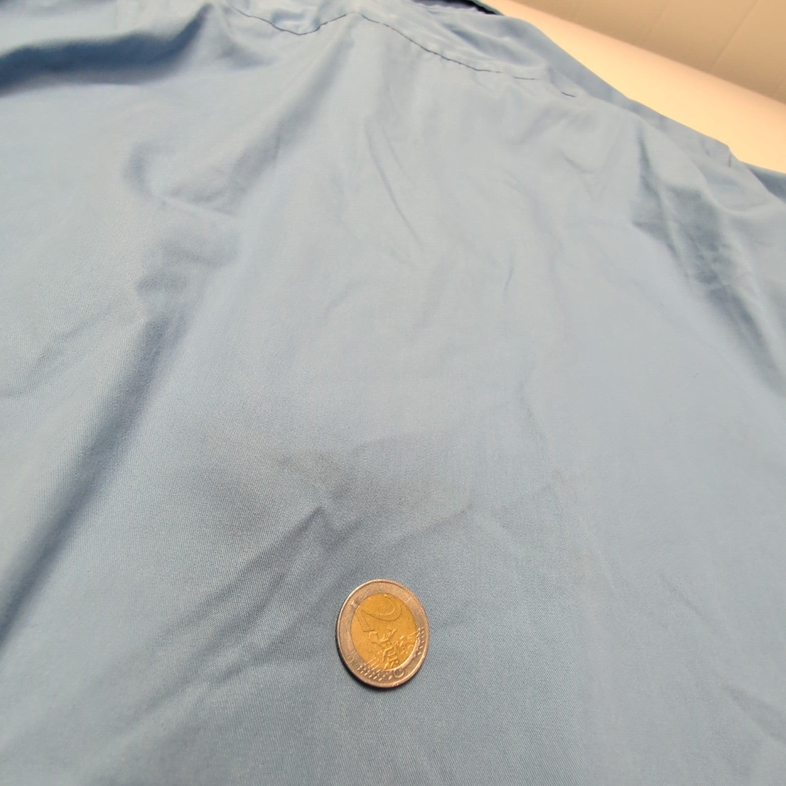 Chemise L.L. Bean bleue unie taille XL #166e