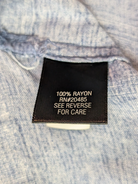 Chemise hawaïenne Croft & Barrow manches courtes taille L