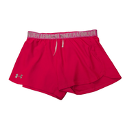 Short de sport Under Armour HeatGear Rose Fluo - Femme Taille S