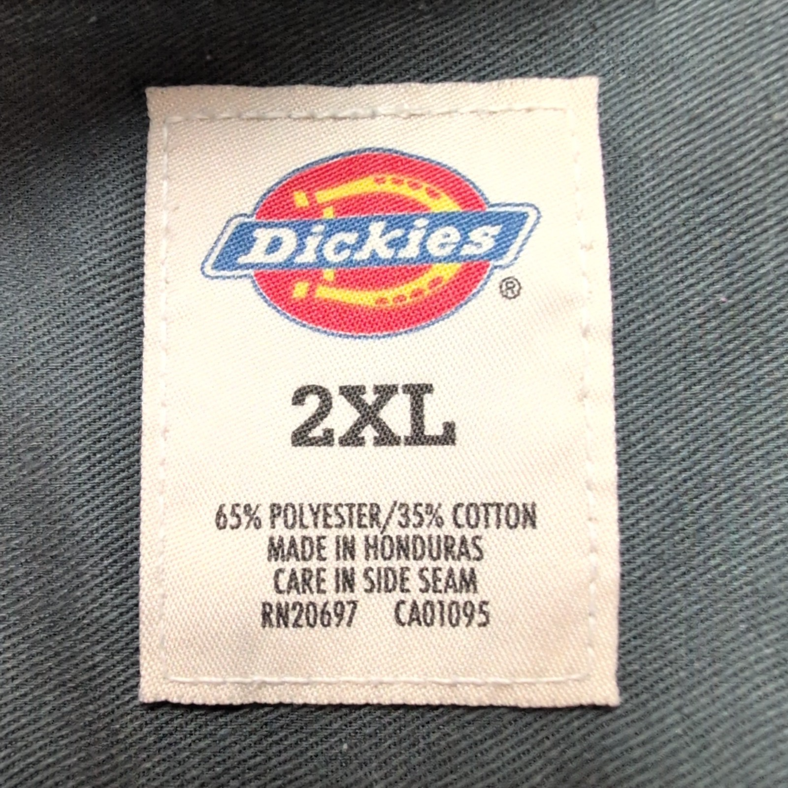 Chemise Dickies 2XL Anthracite Flocage Small's Minimart USA Workwear
