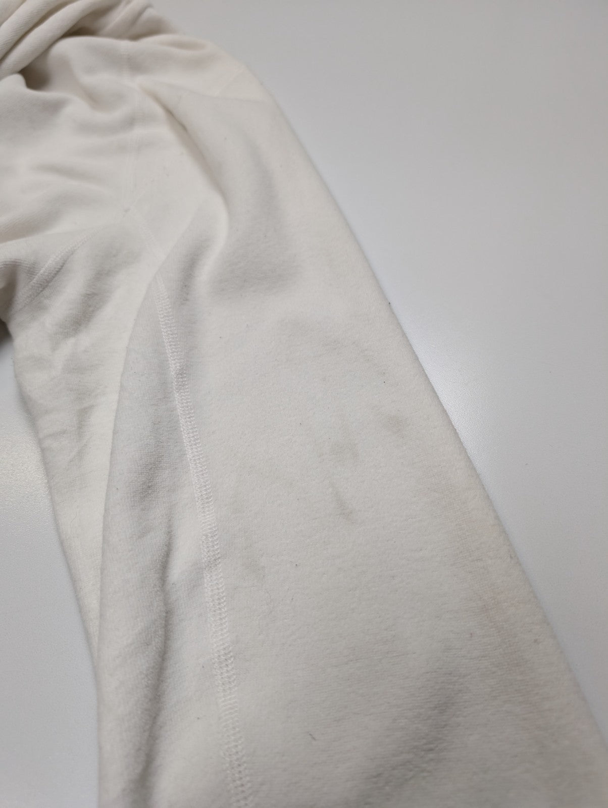 Veste Polaire Microfibre Blanche femme avec Capuche - Taille XL