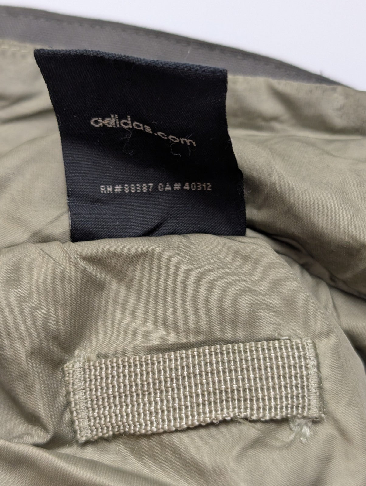 ADIDAS Manteau Veste Technique Homme Gris M Logo Brodé Vintage | 311BSR