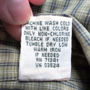 Chemise L.L. Bean kaki à petits carreaux taille XXL #140e