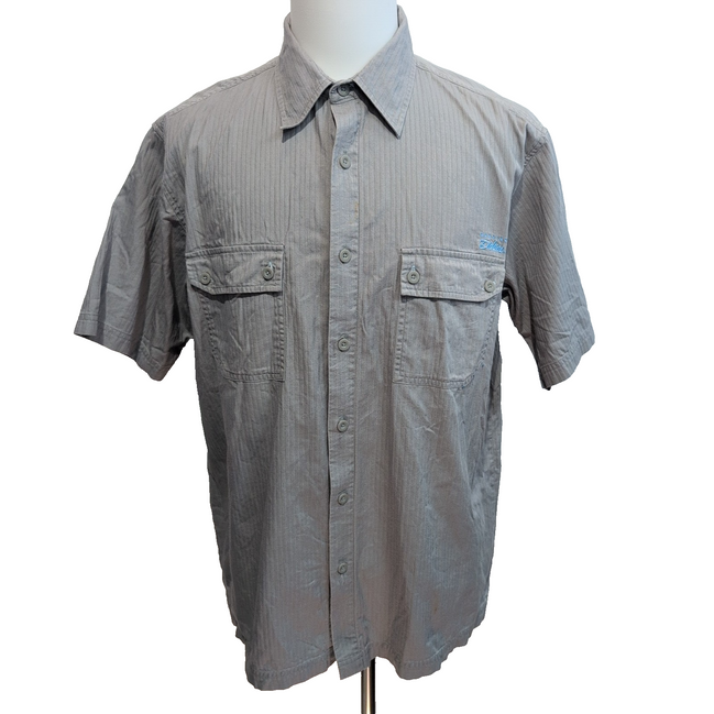 Chemise Dickies XL Gris Manches courtes 100% Coton 2 Poches Genuine Dickies