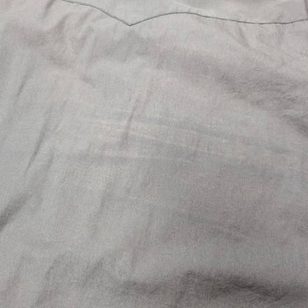 Chemise Levi's marron gris uni manches courtes western cowboy taille L 2 poches