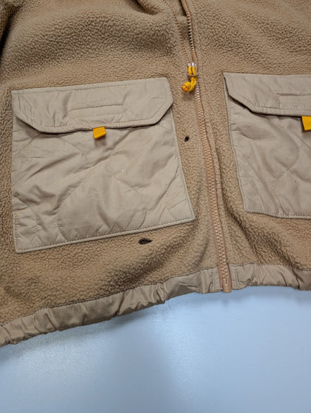 Veste Polaire femme THE NORTH FACE Effet Mouton Beige Sable - Taille S