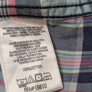 Chemise manches courtes Dockers à carreaux taille S #179msch