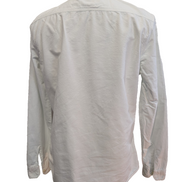 Chemise Levi's Blanche Coupe Slim Fit Manches Longues Taille L