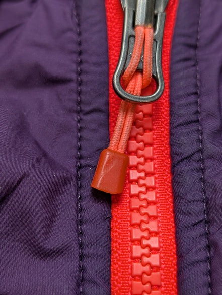 Veste Matelassée The North Face Violet Motifs Lotus Fluo - Taille S M
