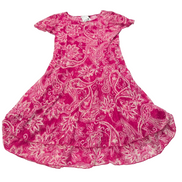 Robe Christine Laure S Rose Fuchsia Motif Paisley Neuve Étiquette