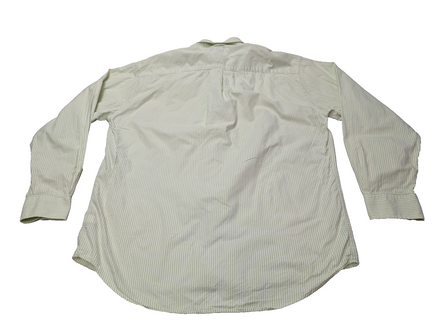 Chemise Tommy Hilfiger verte à rayures taille L #273msch