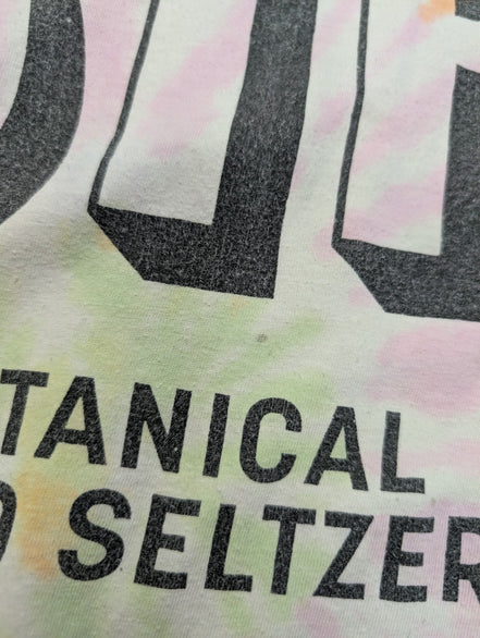 Vintage Tie-Dye T-Shirt XXL River Wear SIP Seltzer Graphic Tee Top Coton |112T
