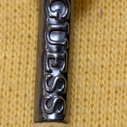Sweat à capuche Guess Originals Jaune Grands Logos Taille M