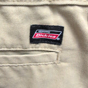 Short Dickies Workwear Beige Homme Taille W30 Réglable Élastique Très Bon État