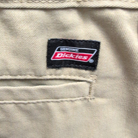 Short Dickies Workwear Beige Homme Taille W30 Réglable Élastique Très Bon État