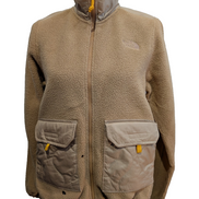 Veste Polaire femme THE NORTH FACE Effet Mouton Beige Sable - Taille S