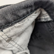 Jean Levi's 514 Vintage Homme W38 L32 Noir Denim Stretch Straight Fit Droit