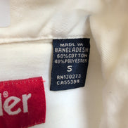 Chemise WRANGLER Homme S Blanche Manches Longues poche